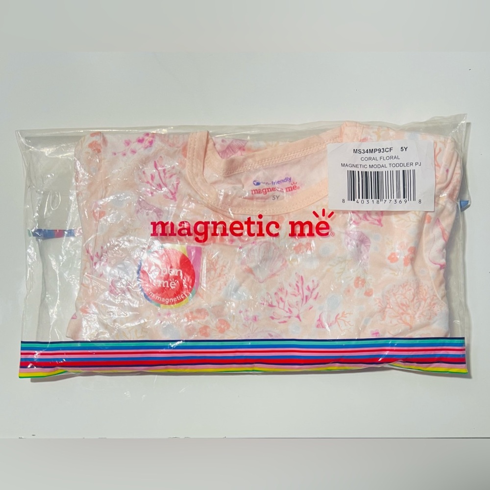 Magnetic MeCoral Floral Modal Magnetic PJ Set - Size 5T - Picture 4 of 4